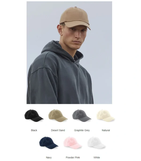 Beechfield B652N Organic Coton 5 Panel Dad Cap